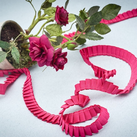 Cintas plisadas (gros grain)